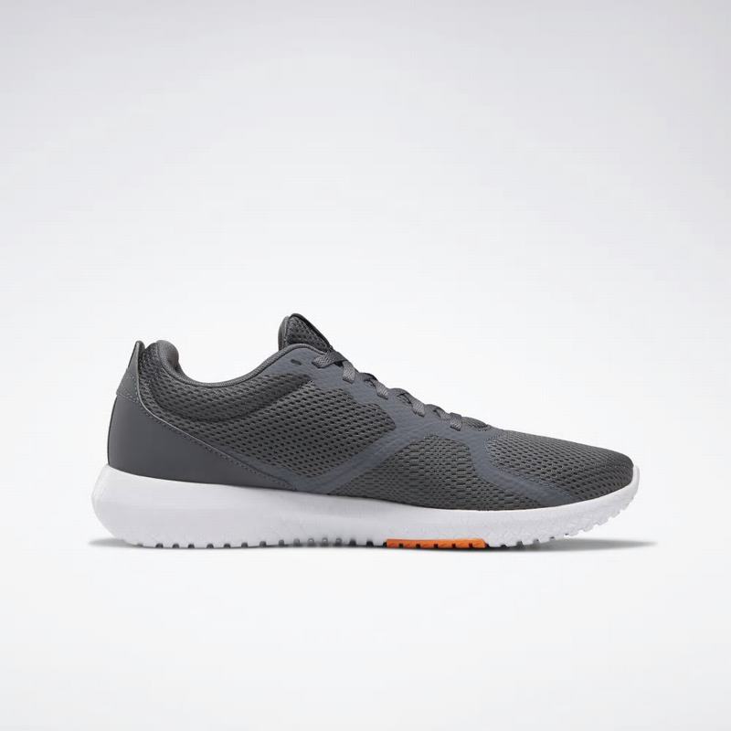 Reebok Flexagon Force Botasky Panske - Siva/Oranžové/Biele HK6758FJ